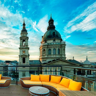 High Note Sky Bar in Budapest, Hungary
