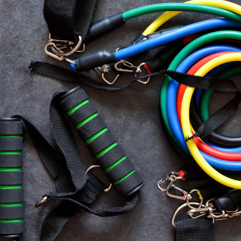 Collection of resistance bands