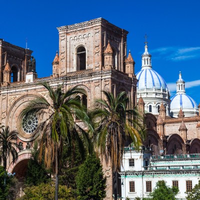 Cathedral in Cuenca, Ecuador