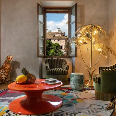 The Grand Palm Suite at the Manfredi Palm Suite in Rome, Italy