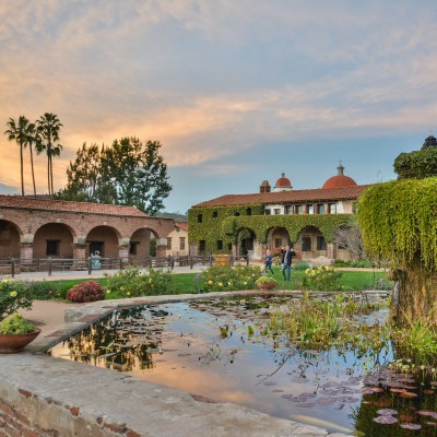 Courtyard of Mission San Juan Capistrano