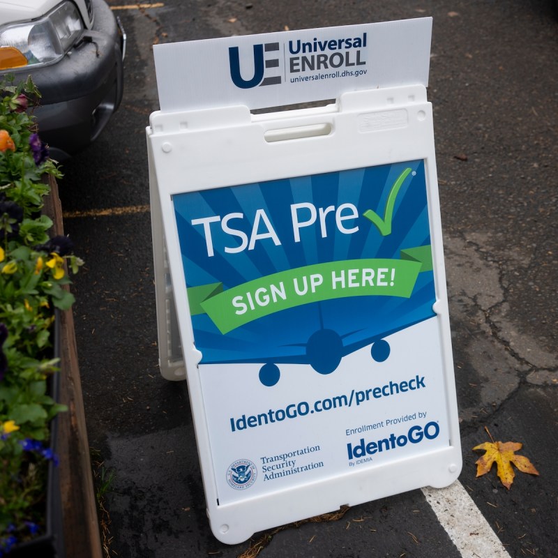 TSA PreCheck enrollment service