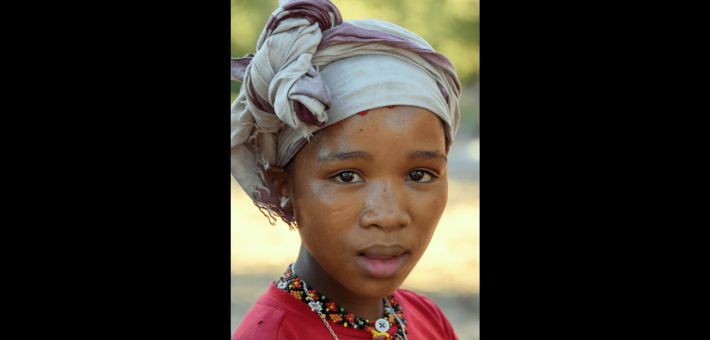 Village girl from Zambia