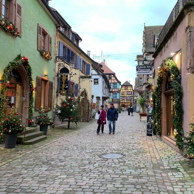 Christmastime in Riquewihr, France