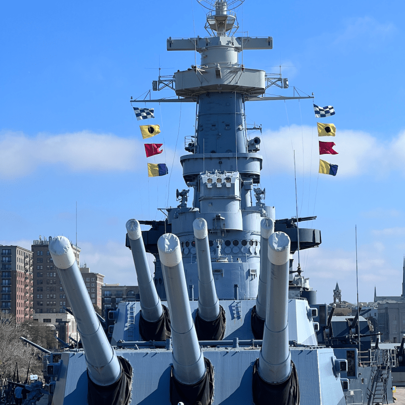 USS North Carolina, Wilmington, NC