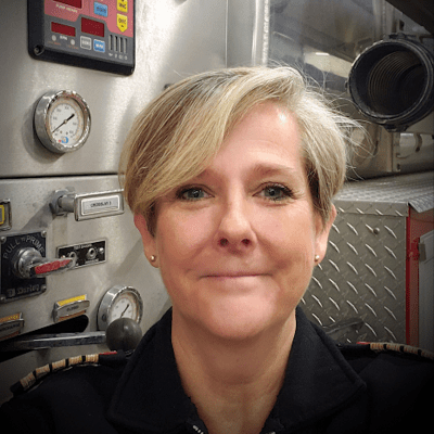 Fire Chief Cynthia Ross Tustin, Essa Fire Department