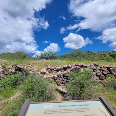 Remains of the Gird House in Millville