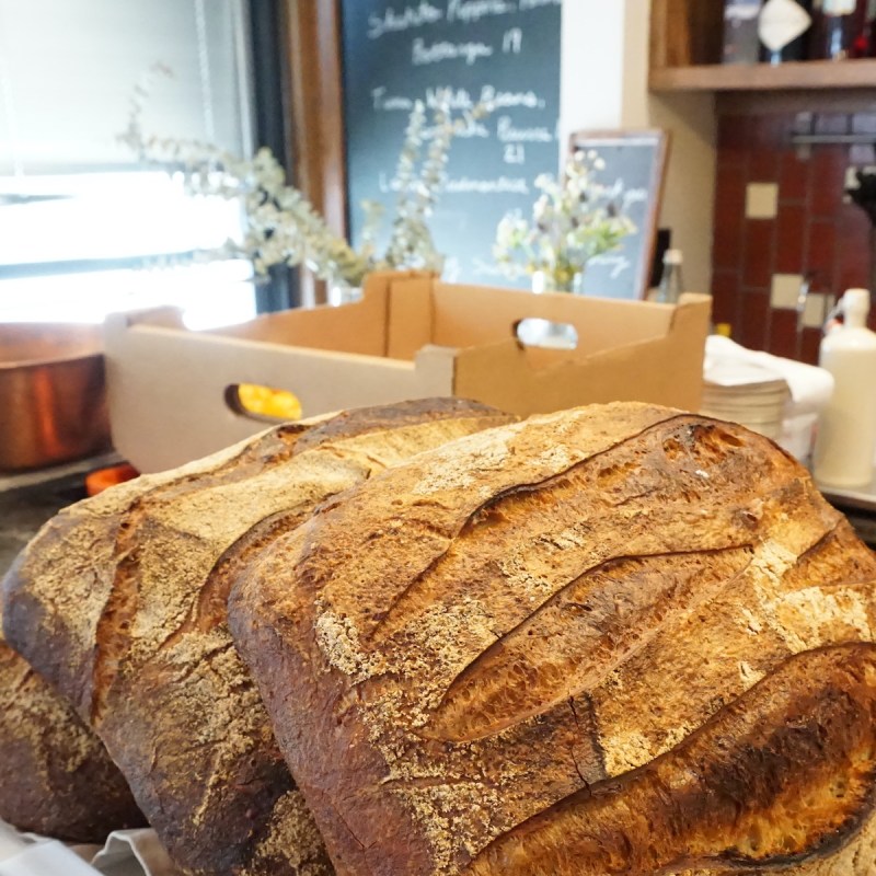 Loaves of bread at Petit Socco