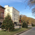 Main Street Wellsboro during the holidays