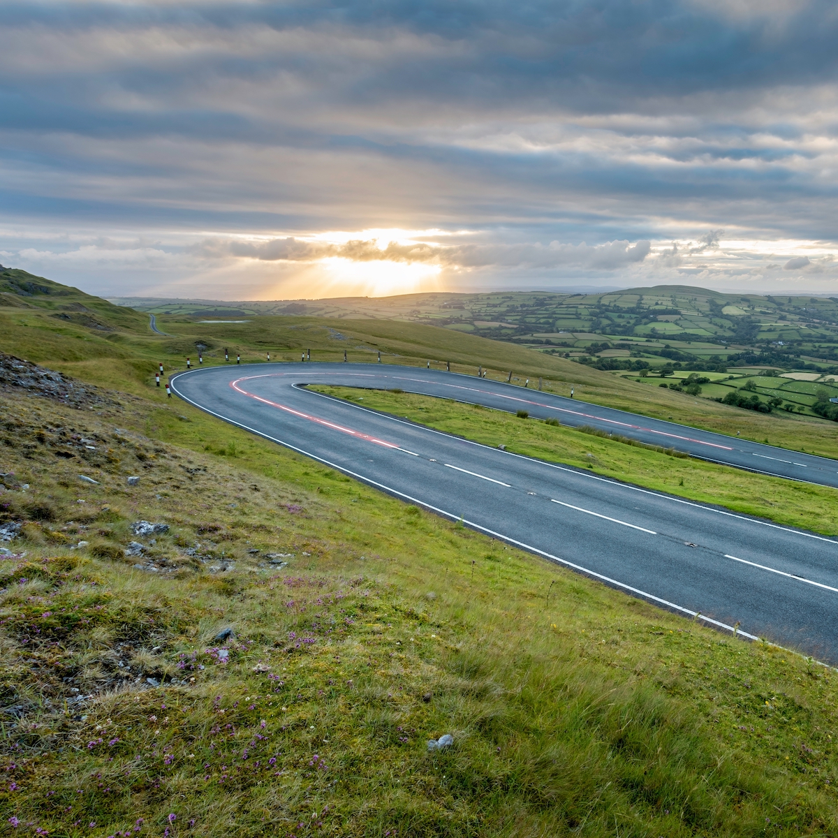 The Black Mountain Pass in South Wales