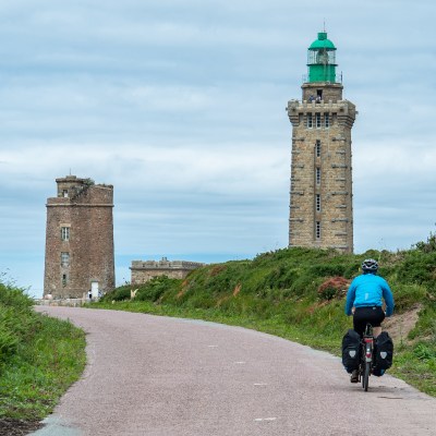 EuroVelo trail near Cap Frehel in Brittany