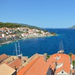 The view from St. Mark's in Korčula