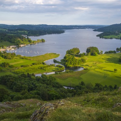 Lake Windermere in England's Lake District