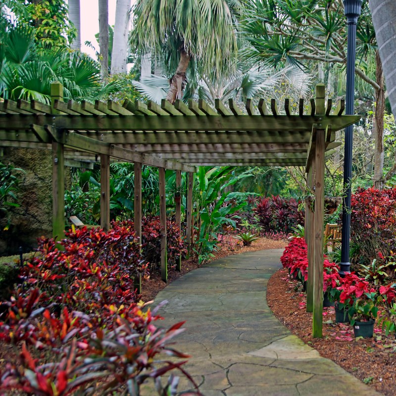 The Sunken Gardens in St. Petersburg, Florida