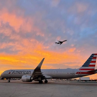 American Airlines plane