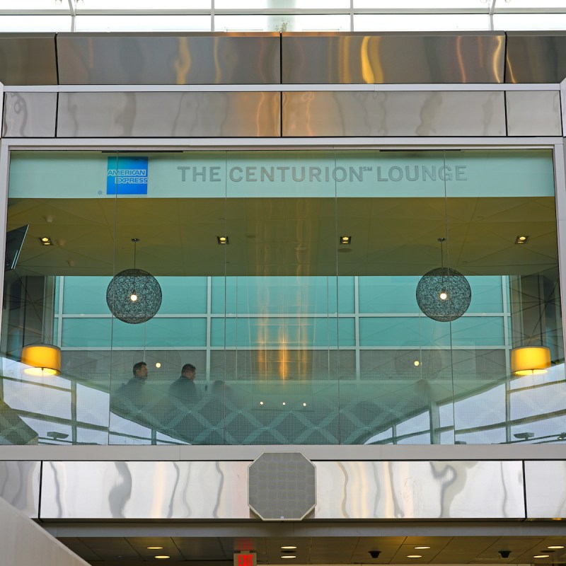 The American Express Centurion Lounge at Dallas/Fort Worth International Airport