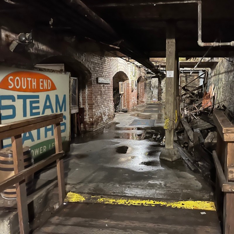 Bill Speidel's Underground Tour in subterranean Seattle, Washington