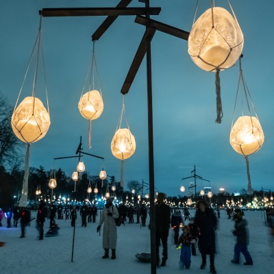 Luminary Loppet at the St. Paul Winter Carnival