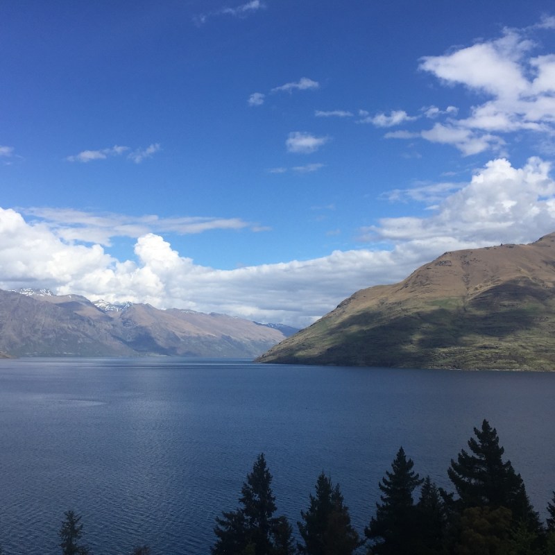views of Lake Wakatipu
