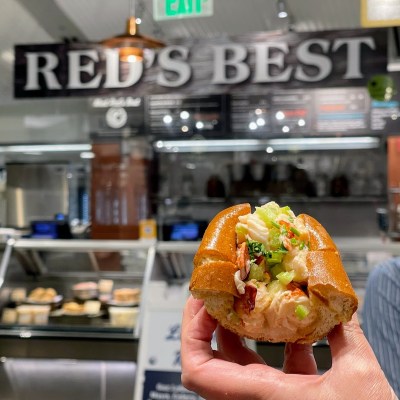 Lobster roll from Red's Best in the Boston Public Market