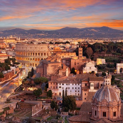 city view of Rome