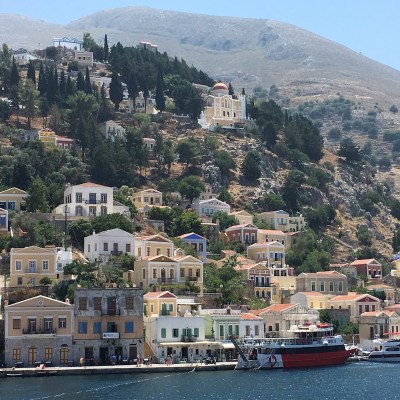 View of Symi Harbour