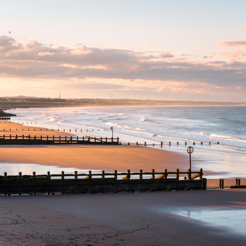 Aberdeen Beach in Scotland