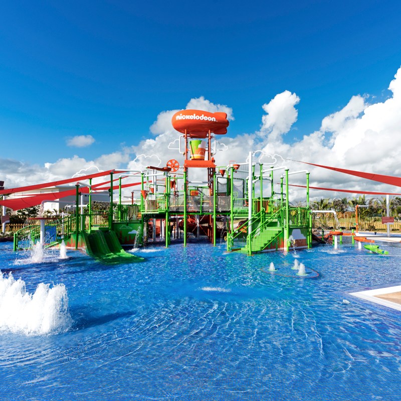 Aqua Nick water park at Nickelodeon Resort