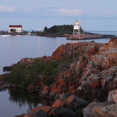 Grand Marais, Minnesota, on the North Shore of Lake Superior