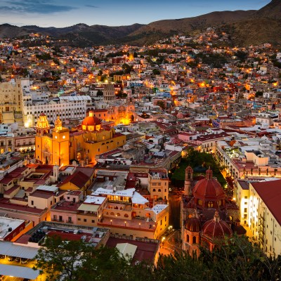 Twilight in Guanajuato, Mexico