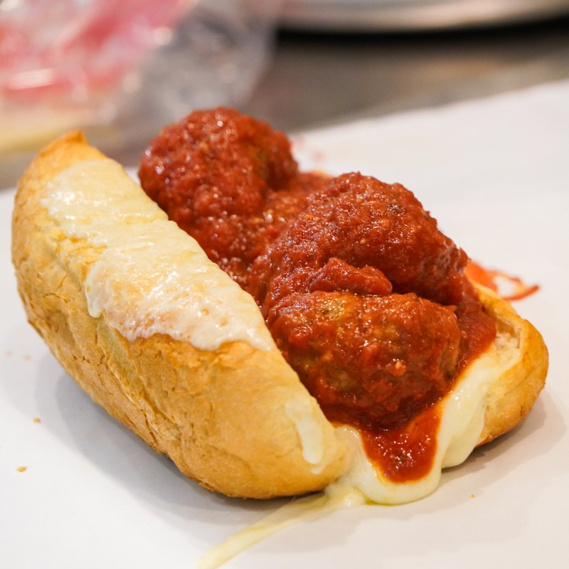 Meatball sandwich