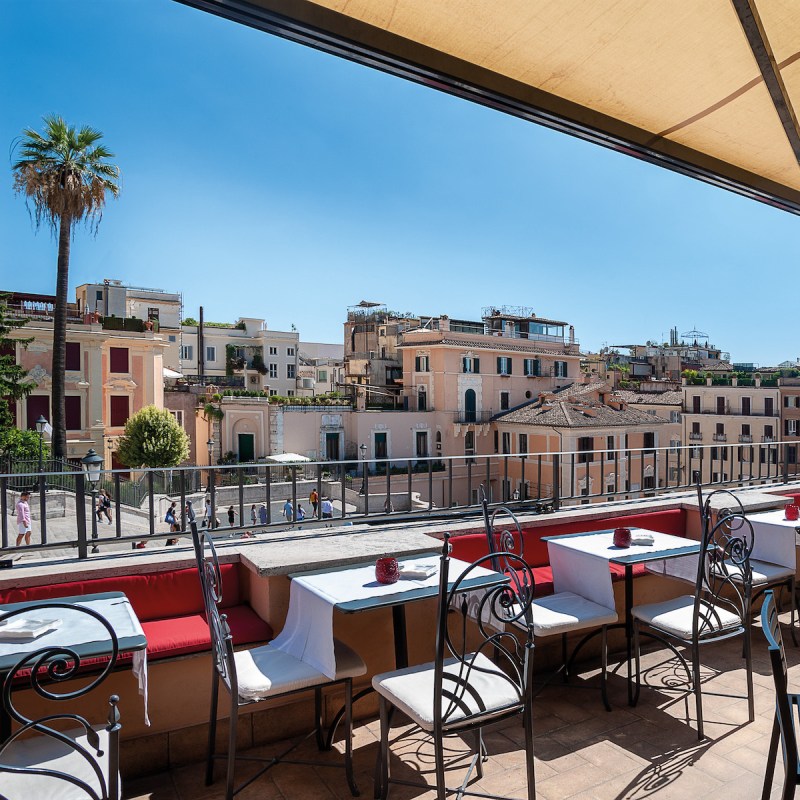 Rooftop at Il Palazzetto in Rome