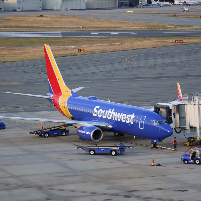 Southwest airlines plane