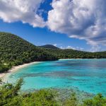 The beach on St. John in the U.S. Virgin Islands