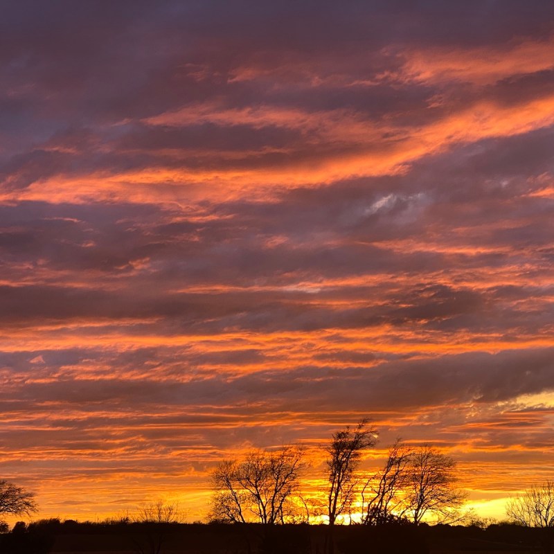 A beautiful Texas sunset