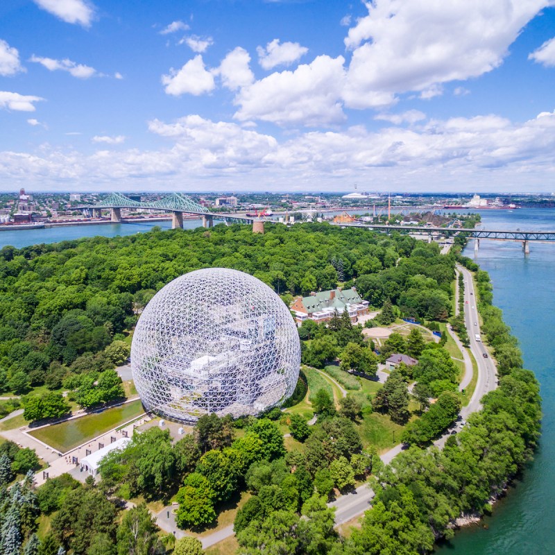 A summer day in Montreal