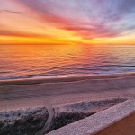 Sunrise in Ocean City, Maryland