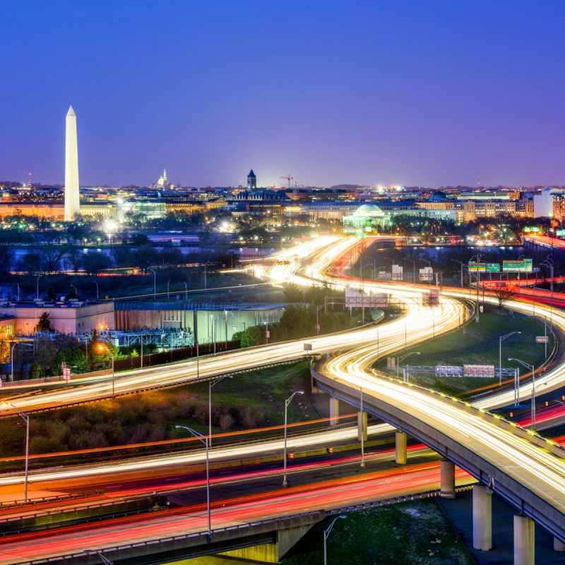 Washington D.C. at night