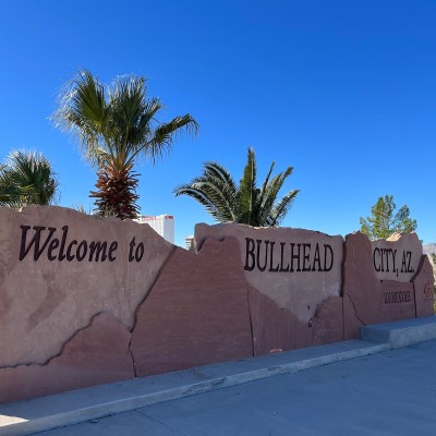 Bullhead City entrance sign