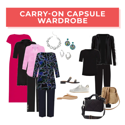 Chico's carry-on capsule wardrobe