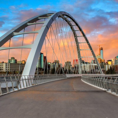 Sunset Edmonton City
