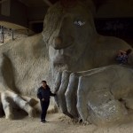 The Freemont Troll sculpture in Seattle