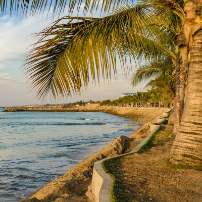 Coast of La Libertad, Ecuador