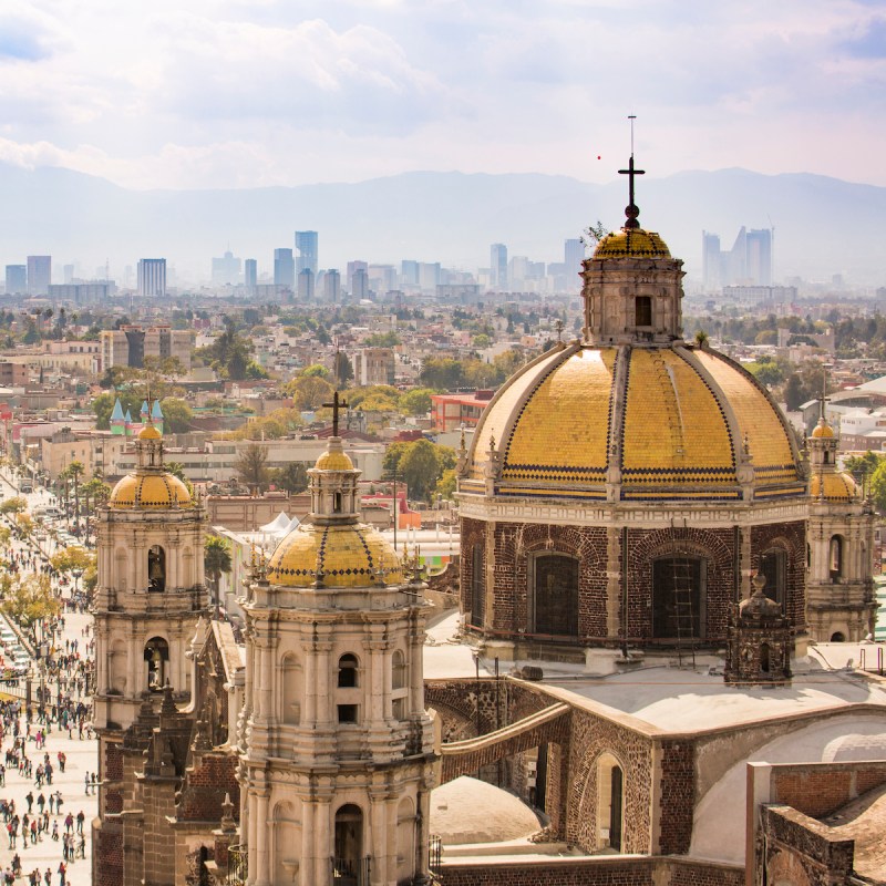 Basilica of Our Lady of Guadalupe in Mexico City