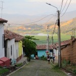 View of the Sierra Madre de Chiapas from Suchitoto, El Salvador