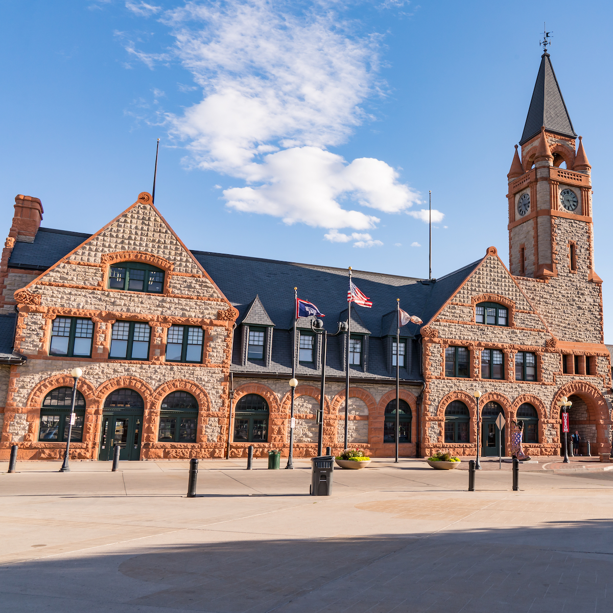 Union Pacific Railroad Depot in Cheyenne