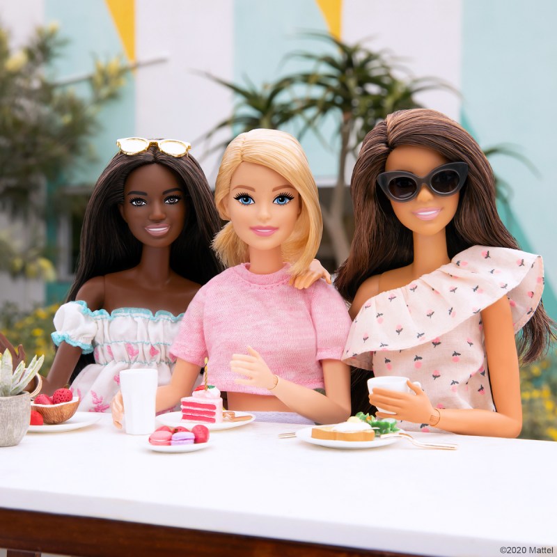 Barbie pop-up cafe