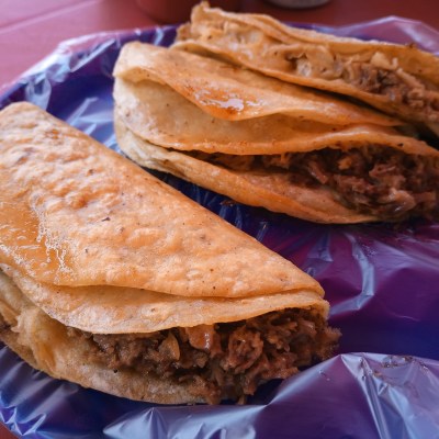 Birria tacos from Birrieria Gonzalez