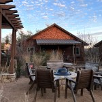 Campy Lucy cabin by the firepit