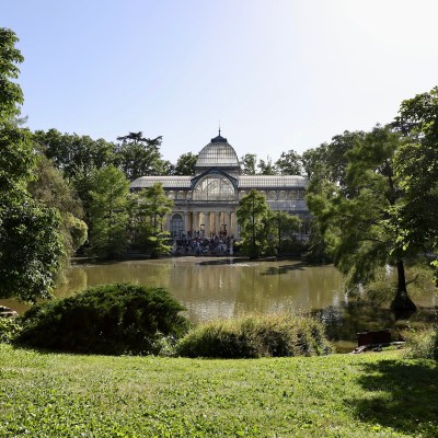The Crystal Palace in Madrid's Retiro Park